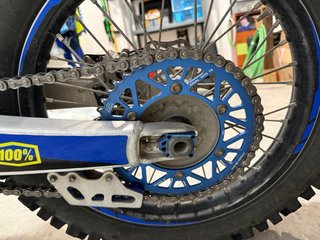 Yamaha YZF 450 Motocross Azul/Amarillo