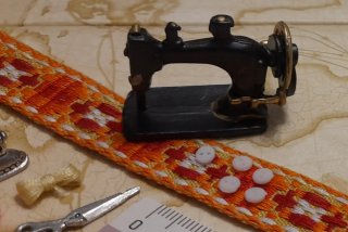 Miniaturas Casa Muñecas: Máquina Coser