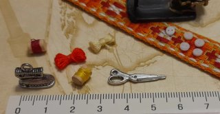 Miniaturas Casa Muñecas: Máquina Coser