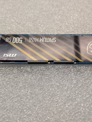 ☑️NVMe M.2 MSI Spatium M450 500GB