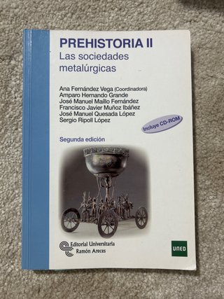Prehistoria II las sociedades metalúrgicas