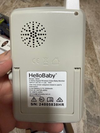 Vigilabebés HelloBaby con Cámara