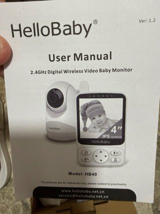 Vigilabebés HelloBaby con Cámara
