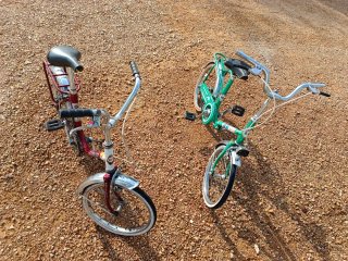 Bicicletas GAC plegables (2 unidades)