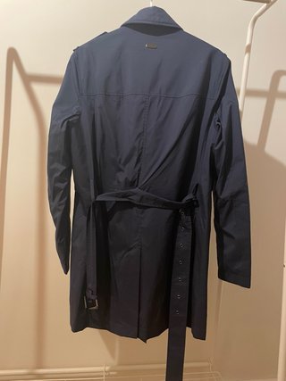Gabardina Michael Kors Azul Hombre Nueva