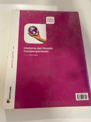 Historia del mundo contemporáneo, 1 bachillerato