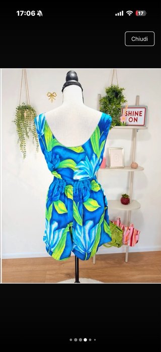 Completo vintage seta Diane Gilman M