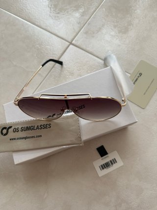 Occhiali OS Sunglasses Oro Marrone