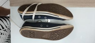 Converse All Star Scarpe Blu Taglia 38