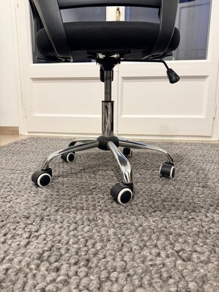 Silla de oficina ergonómica respaldo malla