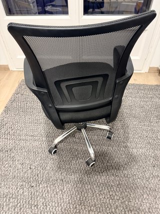 Silla de oficina ergonómica respaldo malla