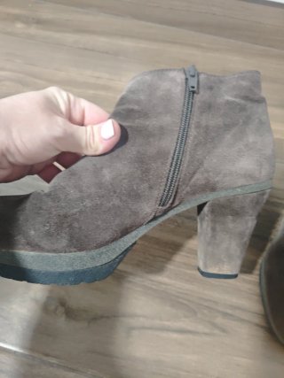 Botines Gadea grises ante