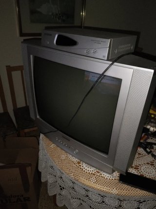 TV Samsung CZ-21D83N Gris/Blanco