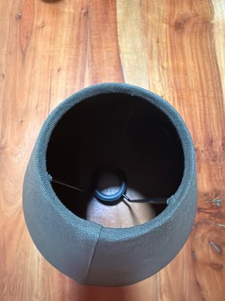 Pantalla de lámpara oscura Zara Home