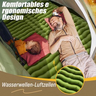 Colchoneta Doble Yuzonc Autoinflable Camping