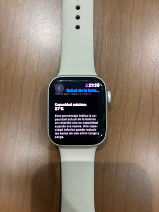Apple Watch Series 9 Plata/Blanco GPS + celular