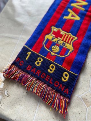 BUFANDA FC BARCELONA 1899 ORIGINAL VINTAGE