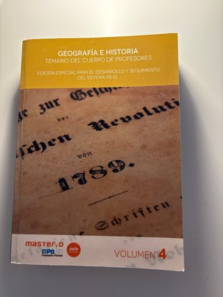 Geografía e Historia. Temario del Cuerpo de Pro...