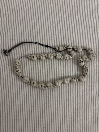 Collar de calaveras Halloween