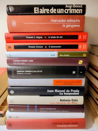Autores de lengua española, muchos premiados.