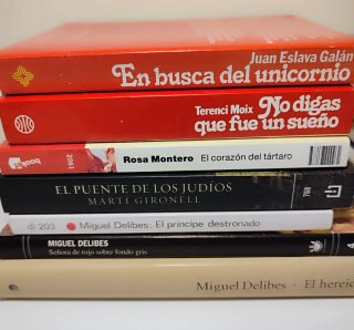 Autores de lengua española, muchos premiados.