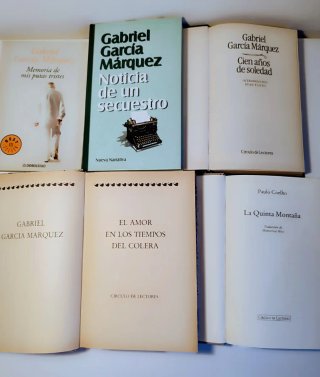 Autores de lengua española, muchos premiados.