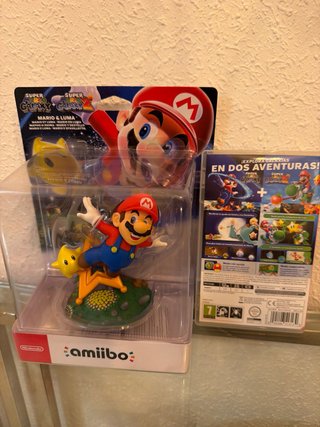 Pack Amiibo Mario & Luma + Super Mario Galaxy Swit