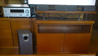 Amplificador Yamaha HTR-5740 6.1 Plata