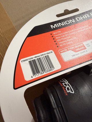 Neumático Maxxis Minion DHR II 29x2.60 EXO TR