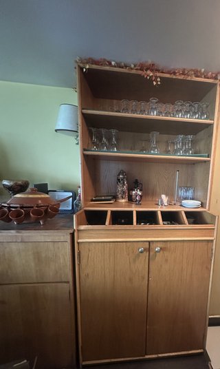 Mueble Alacena Artesanal Madera