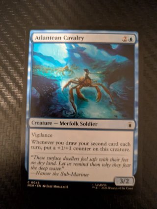 Atlantean Cavalry - Magic The Gathering