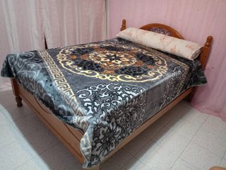 Mantas Rachel 220x240 cm peso 2.8kg tacto suave.