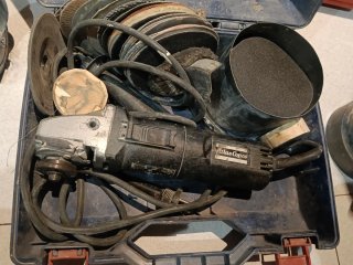 Amoladora/ Lijadora Atlas Copco con accesorios