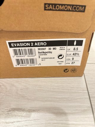 Zapatillas Salomon Evasión