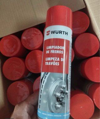 Limpiador de Frenos Wurth  DISPONGO DE 10 UNIDADES