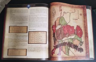 Libro el anillo único. Manual de Juego de rol.