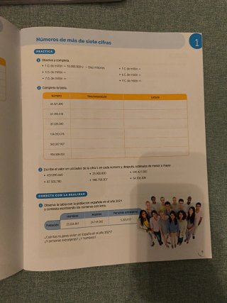 Cuaderno 1 Matemáticas 5° Santillana