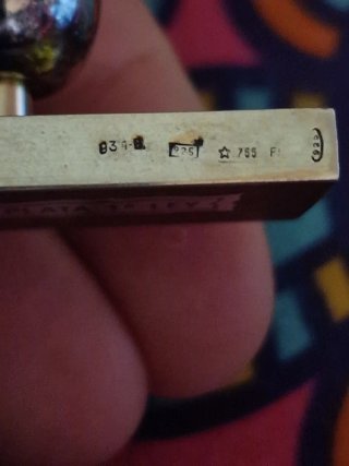 Secante de Mesa Antiguo en Plata de Ley 925