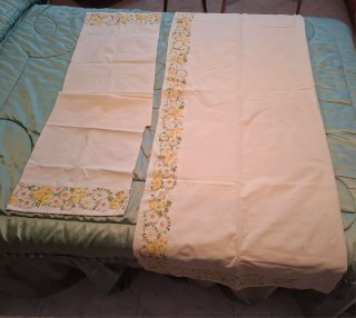 Juego de sábanas con flores