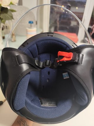 Casco Moto SWT Talla G Scooter Negro