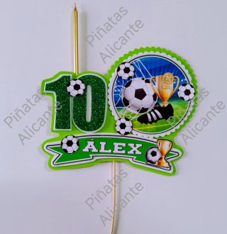 Decoración Tarta Fútbol