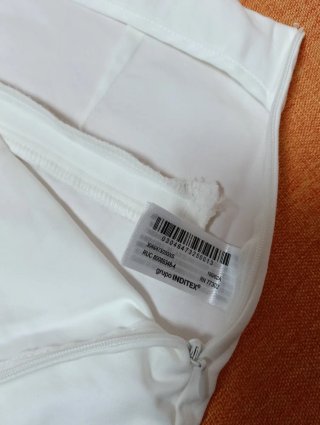 Pantalón corto blanco