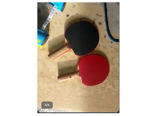 Set de ping pong con estuche