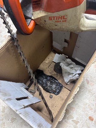 Cortasetos Stihl HSA 56 a batería