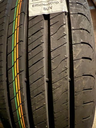 2 Neumaticos Goodyear 235/55 R18 100V EficientGrip