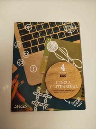 3 Libros Lengua y Literatura 4° ESO
