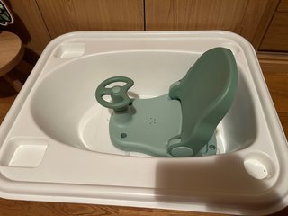 Asiento bañera bebé con volante