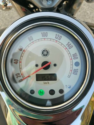 Yamaha Drag Star 1100 Custom Negra