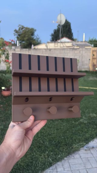 Perchero 3D impreso