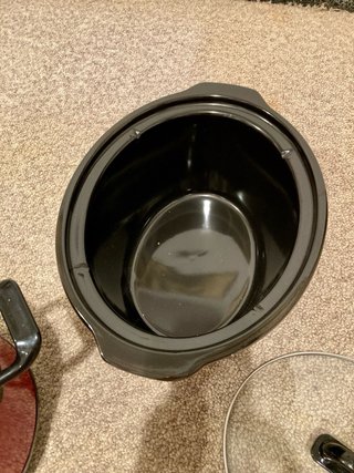 Olla Crock-Pot 3.5L Cocción Lenta Roja